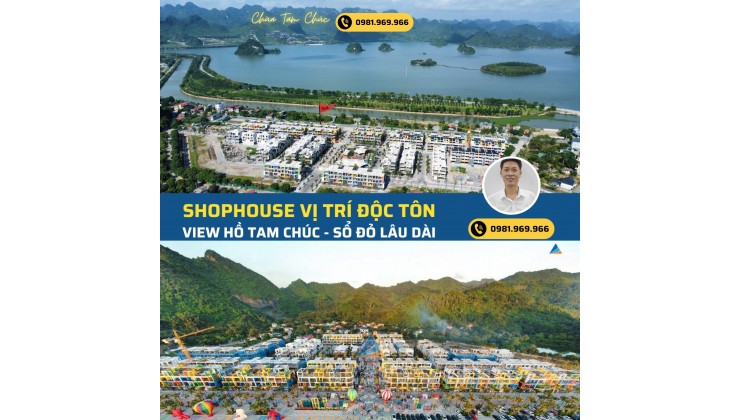 Mở bán biệt thự, shophouse Flamingo Golden Hill Hà Nam cạnh khu du lịch Tam Chúc, nơi đón hàng triệu lượt khách du lịch mỗi năm, giá tốt nhất chỉ từ